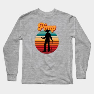 Retro Pimp Long Sleeve T-Shirt